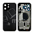 Корпус для iPhone 15 Pro Max (1 Sim) Черный - Премиум