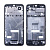 Рамка дисплея для Realme C30/Narzo 50i Prime (RMX3581/RMX3506) Черный (возможен дефект ЛКП)