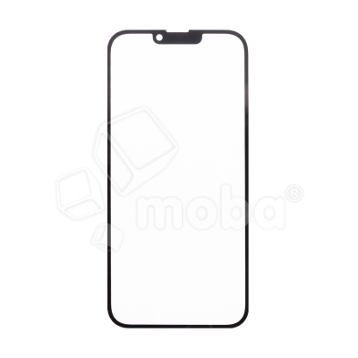 Стекло для переклейки iPhone 14 Plus в сборе с OCA пленкой Черный - OR (Feaglet)