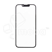 Стекло для переклейки iPhone 13/13 Pro в сборе с OCA пленкой Черный - OR (Feaglet)