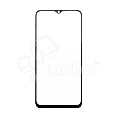 Стекло для переклейки Huawei Honor X6a (5109ATKH/WDY-LX1) в сборе с OCA пленкой Черный - OR (Mitsubishi)