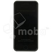 Защитное стекло "Антишпион" для iPhone 7/8/SE (2020)/SE (2022) Черный (Закалённое, полное покрытие)