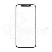 Стекло для переклейки iPhone 12/12 Pro в сборе с OCA пленкой Черный - OR (Feaglet)