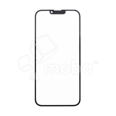 Стекло для переклейки iPhone 13 Pro Max в сборе с OCA пленкой Черный - OR (Feaglet)