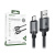 Кабель USB - Type-C Acefast C20-04 (3A, оплетка нейлон, 1.2 м) Черный